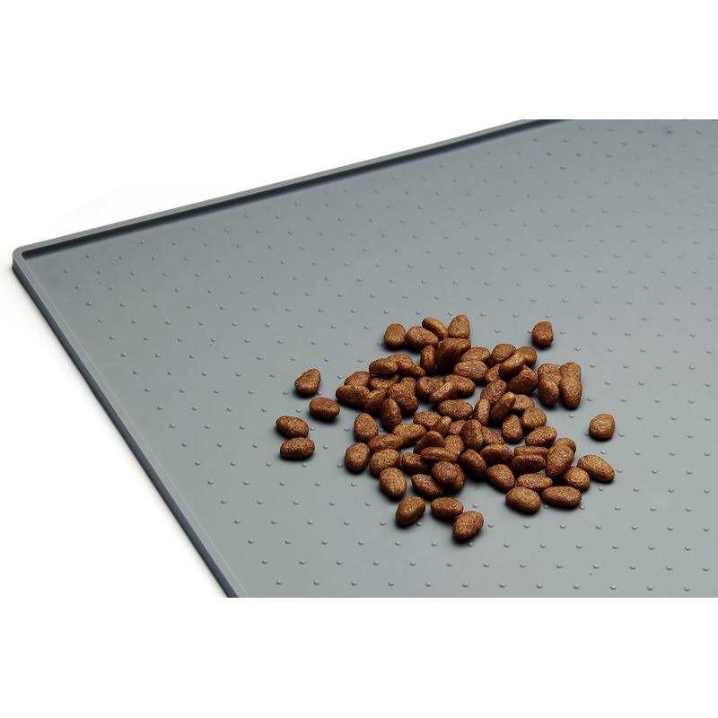 Alternative view of Hubulk Dog Feeding Mat,Silicone Pet Food and Water Bowl Placemat,Dishwasher