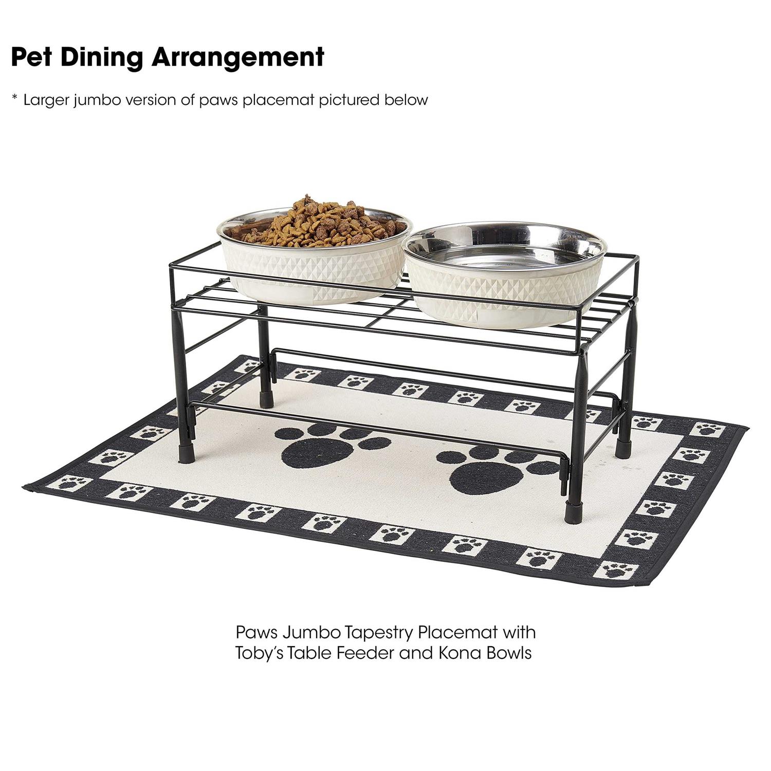 Alternative view of Petrageous Designs Paws Tapestry Placemat