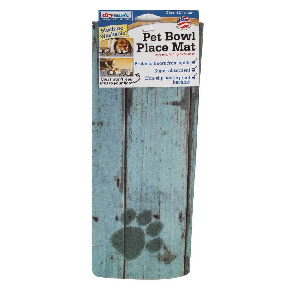 Alternative view of Drymate Pet Bowl Placemat Dog & Cat Food Feeding Mat
