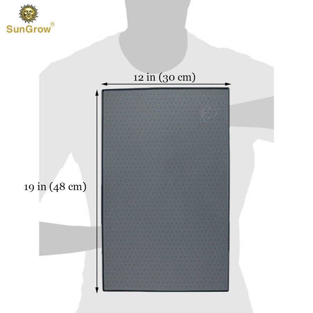 Alternative view of SunGrow Silicone Pet Feeding Mat, with Raised Edges, No Skid Food Mat for Dogs, Cats, Rabbits and More