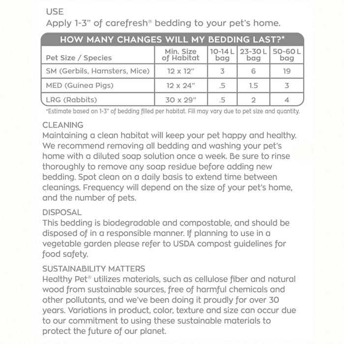 Alternative view of Carefresh Pet Bedding