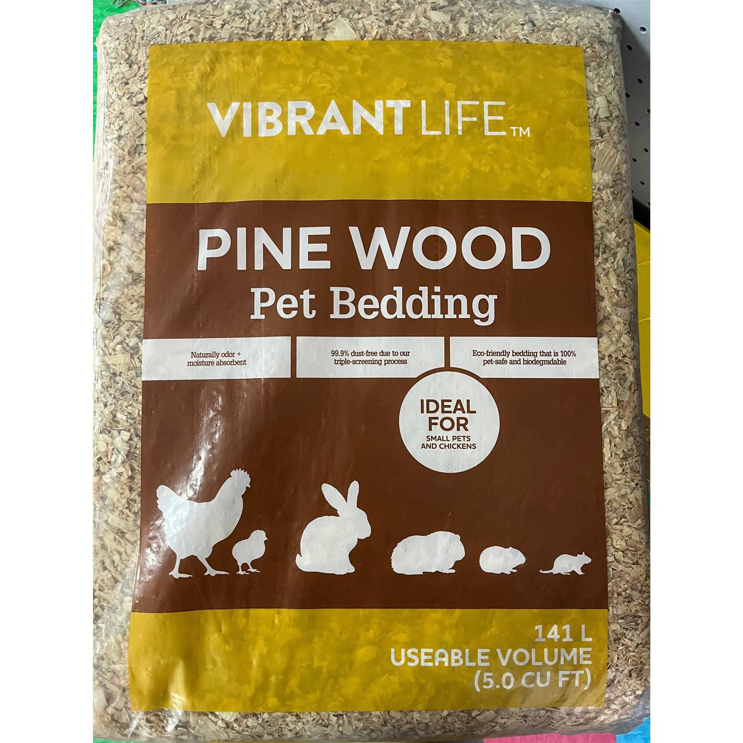 Alternative view of Vibrant Life Pine Wood Pet Bedding