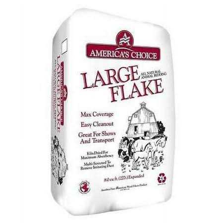 America's Choice Large Flake 8 cu ft Wood Animal Bedding
