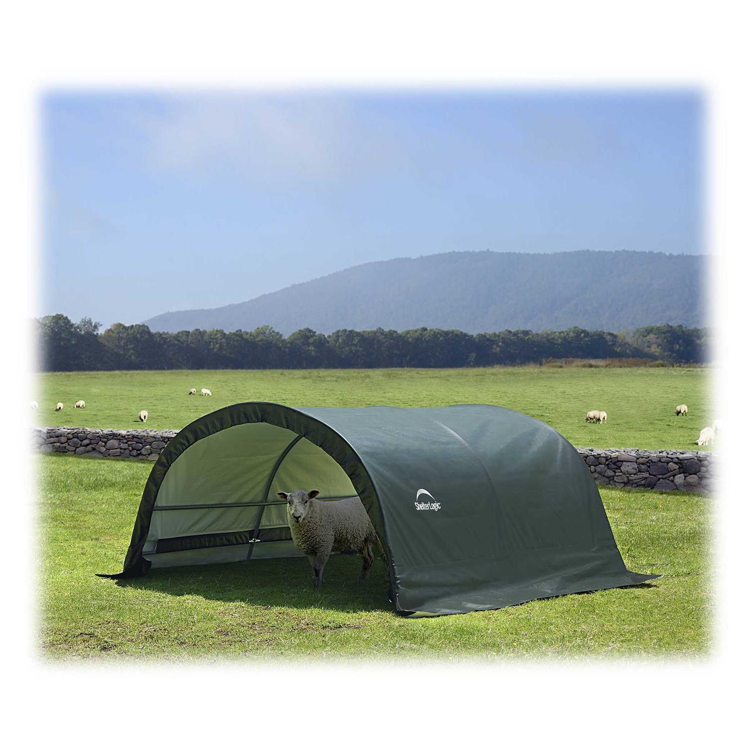 Alternative view of ShelterLogic Small Livestock Portable Shelter