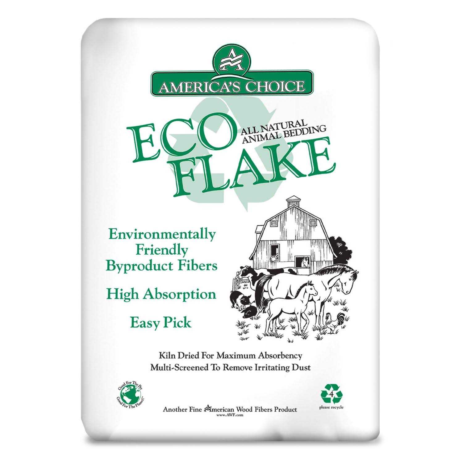America's Choice Eco Flake 7.5 Cu ft Wood Animal Bedding