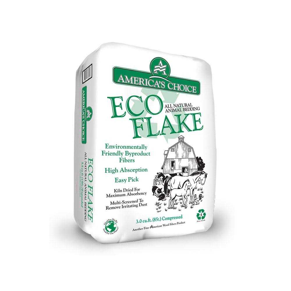 Alternative view of America's Choice Eco Flake 7.5 Cu ft Wood Animal Bedding