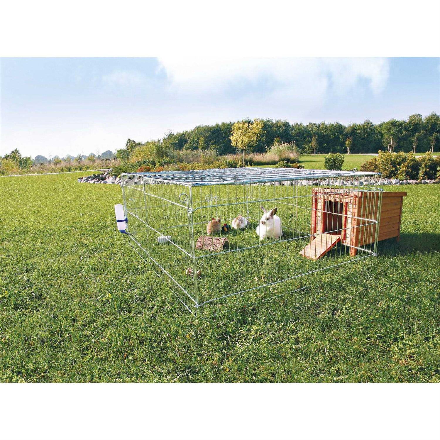 TRIXIE Natura Portable Outdoor Rabbit Cage