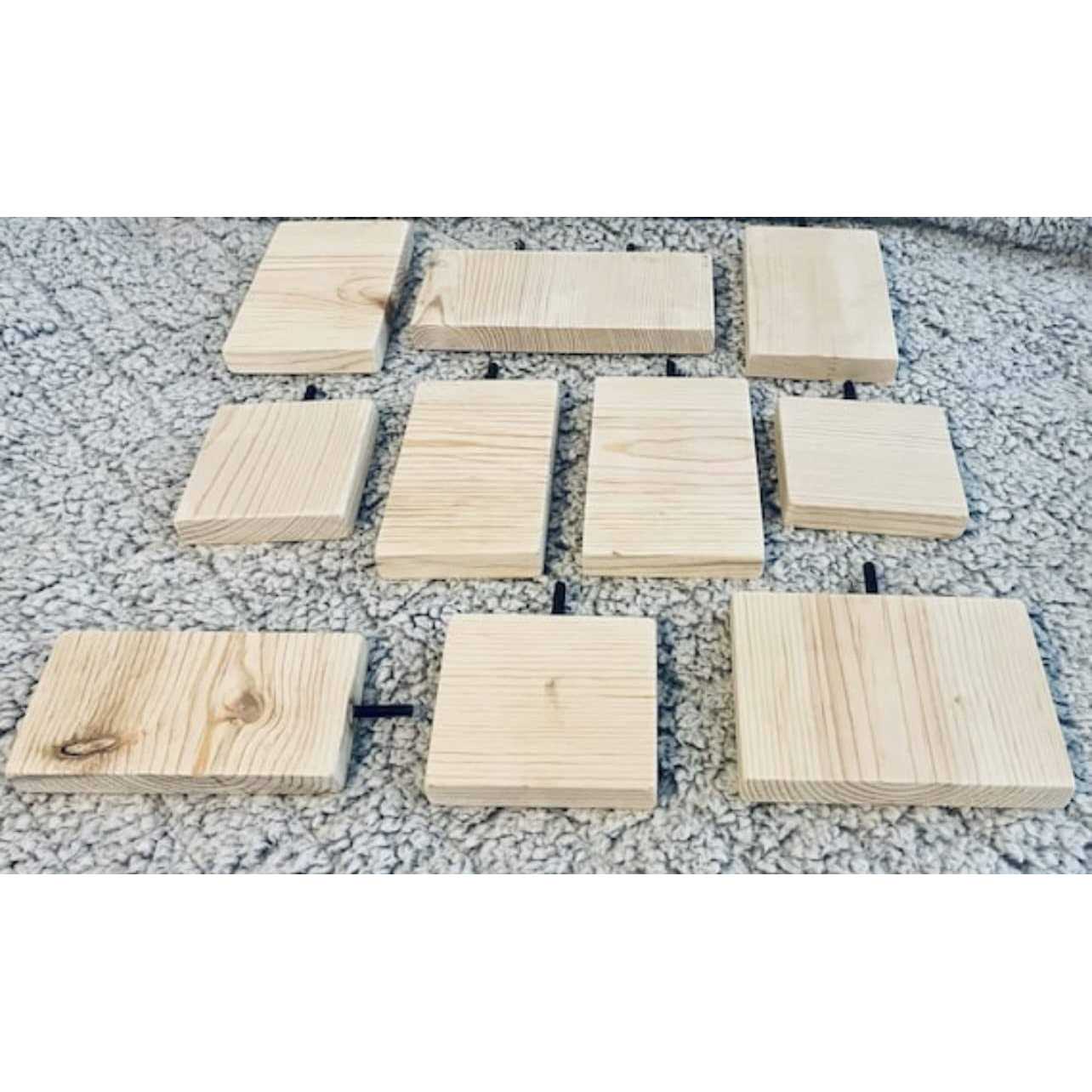 Alternative view of CrazyCritterThings Kiln Dried Pine Leaping Ledges Small Pet Habitat Accessory
