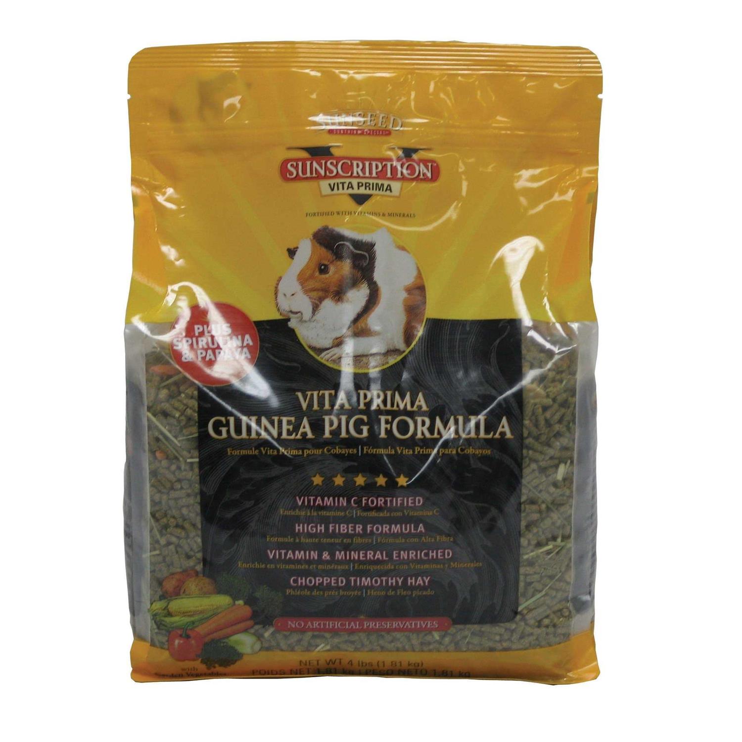 Alternative view of Sunseed Vita Prima Guinea Pig Food