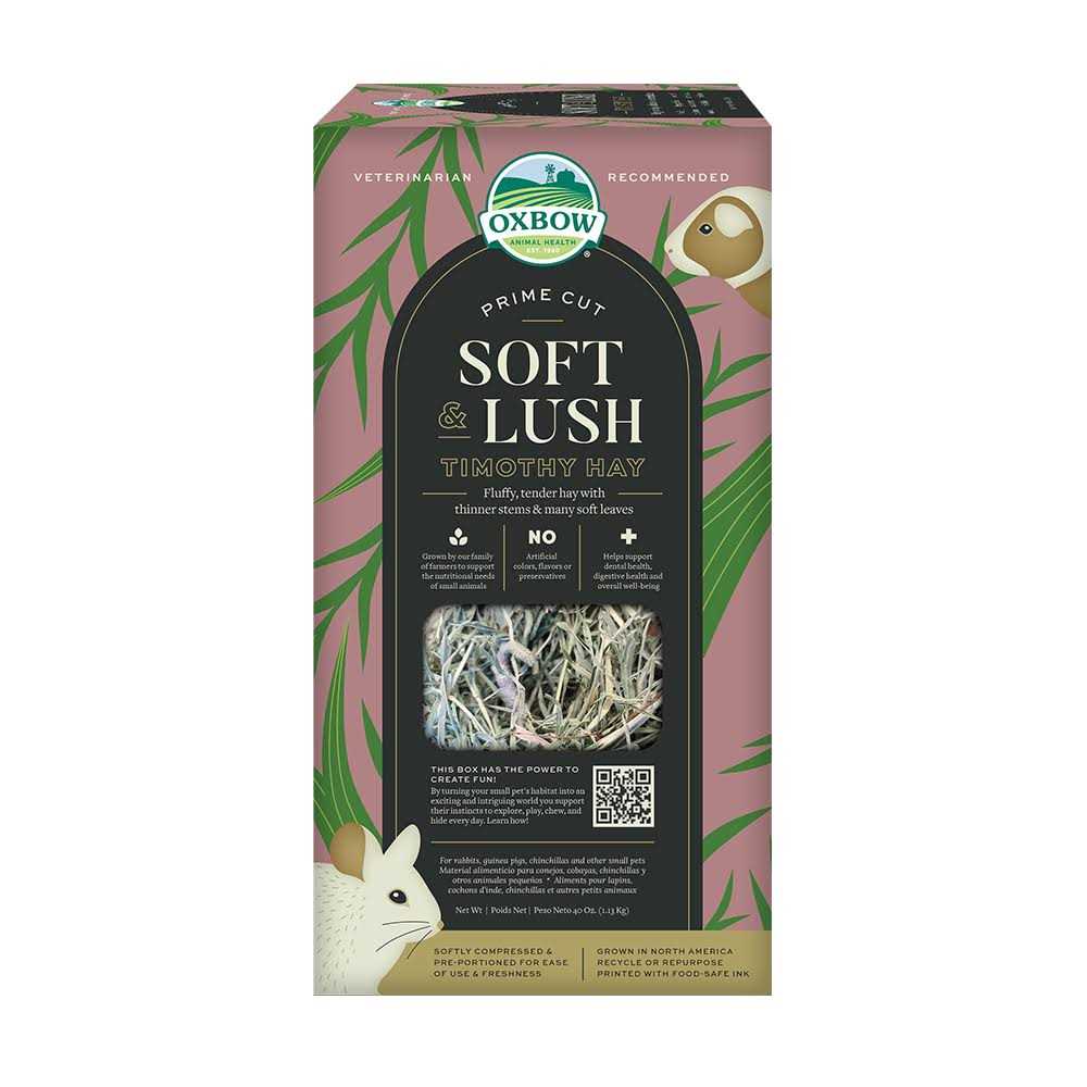 Alternative view of Oxbow Prime Cut Soft & Lush Timothy Hay Small Pet Food