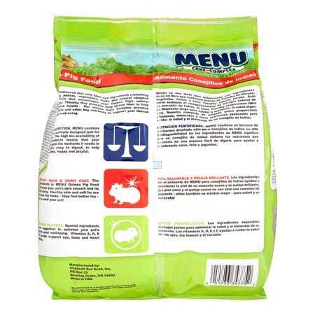 Alternative view of Vitakraft Menu Premium Guinea Pig Food Timothy Hay Pellets Blend