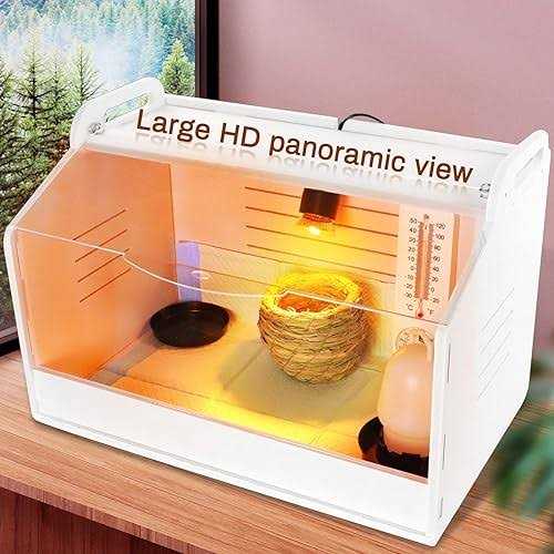 Alternative view of Chick Brooder Brooding Box for Chicks/Parrot/Duckling/Kittens/Puppies with Heating lamp