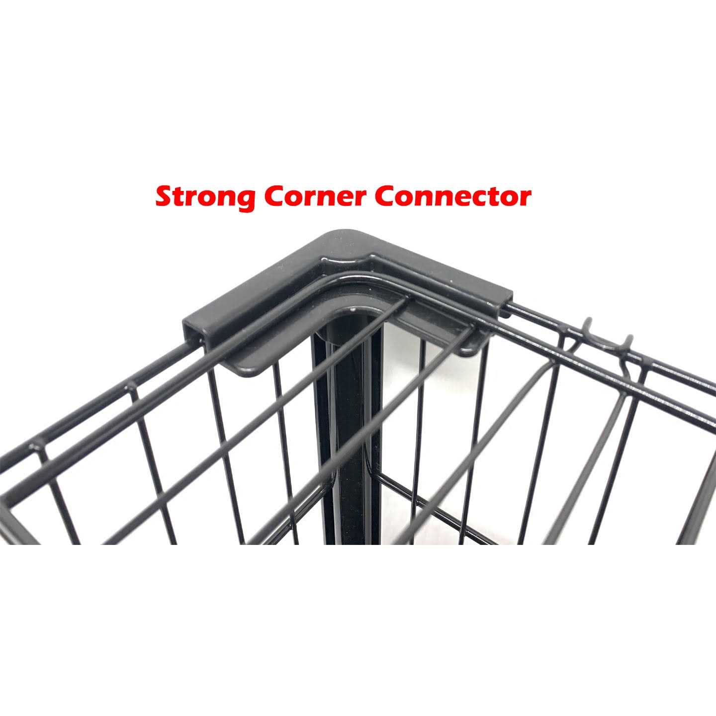 Alternative view of 2-levels Indoor Outdoor Durable Small Animal Pet Cage for Guinea Pig Ferret Chinchilla Cat Playpen Rabbit Hutch with Solid Platform & Ramp Leakproof