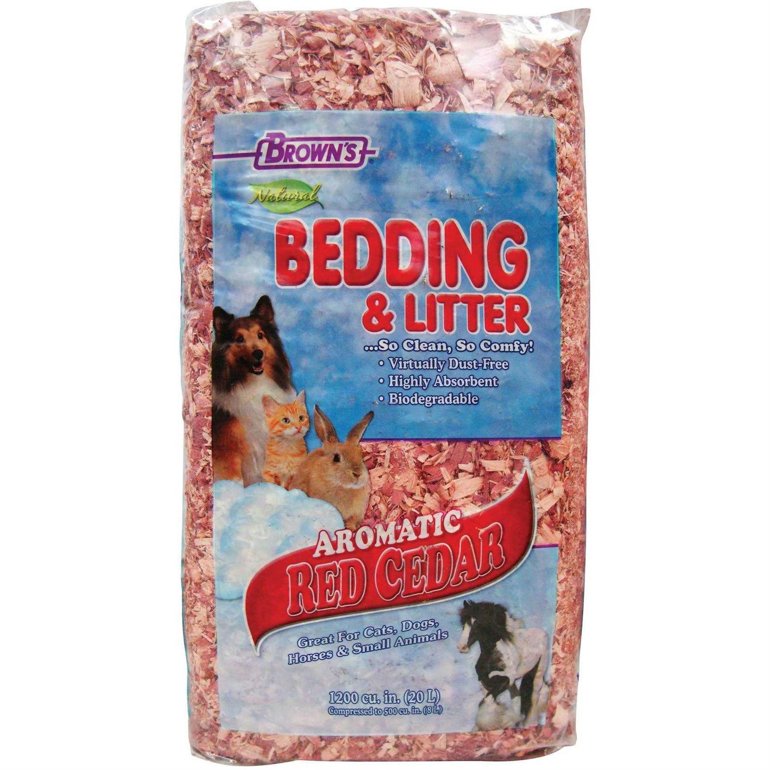 Brown's Red Cedar Bedding