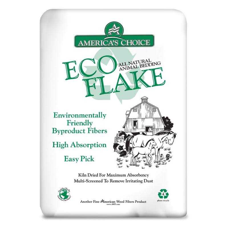 America's Choice Eco Flake 5.5 cu ft Wood Animal Bedding 0P2ECOAC