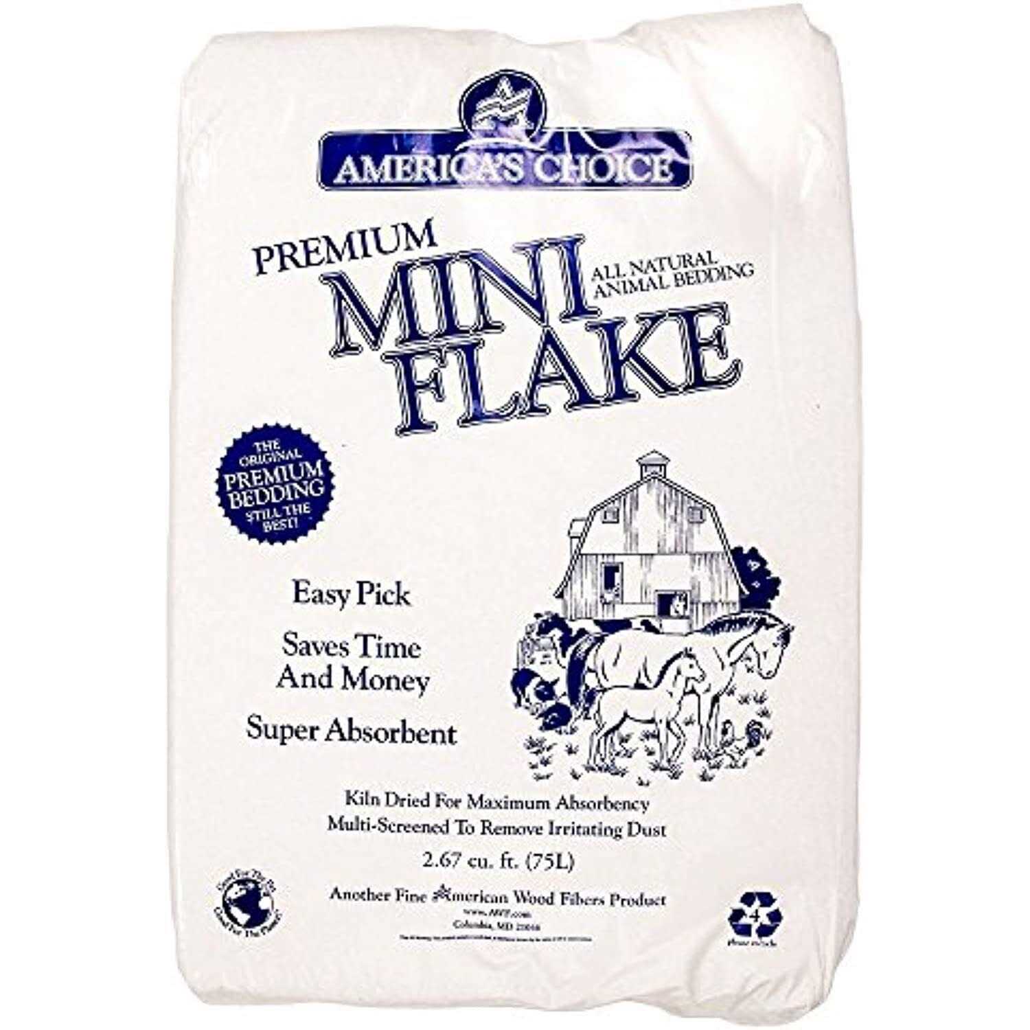 Alternative view of America's Choice Choice Mini Flake Bedding