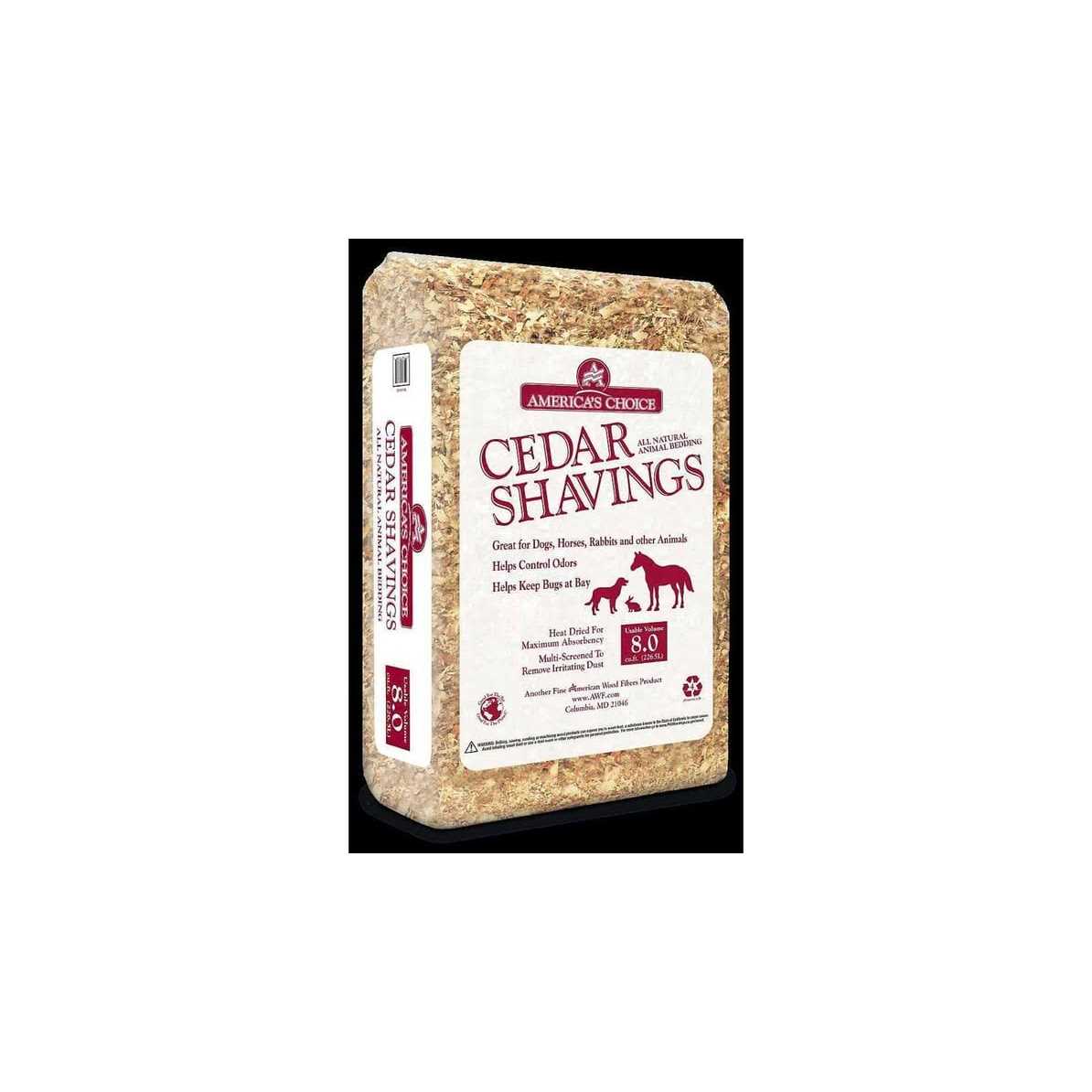 Alternative view of America's Choice Western Cedar Shavings 1632441