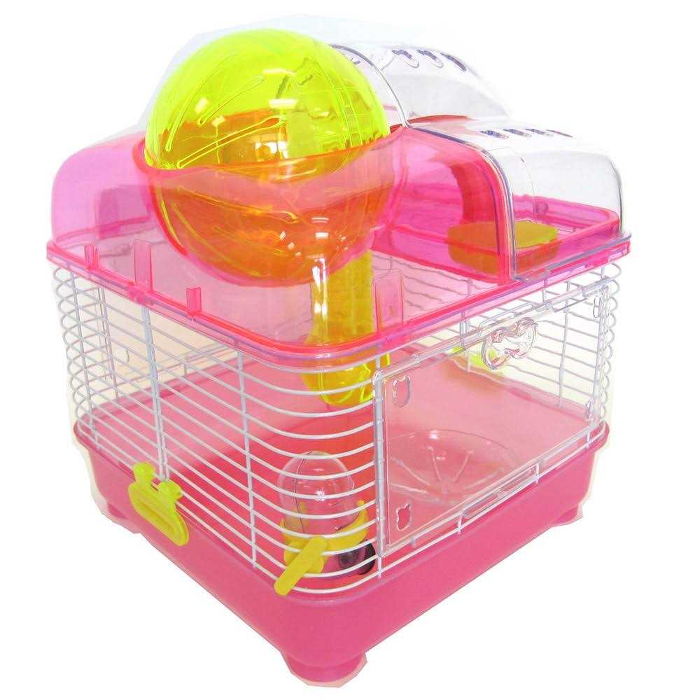 Alternative view of YML Clear Hamster Cage