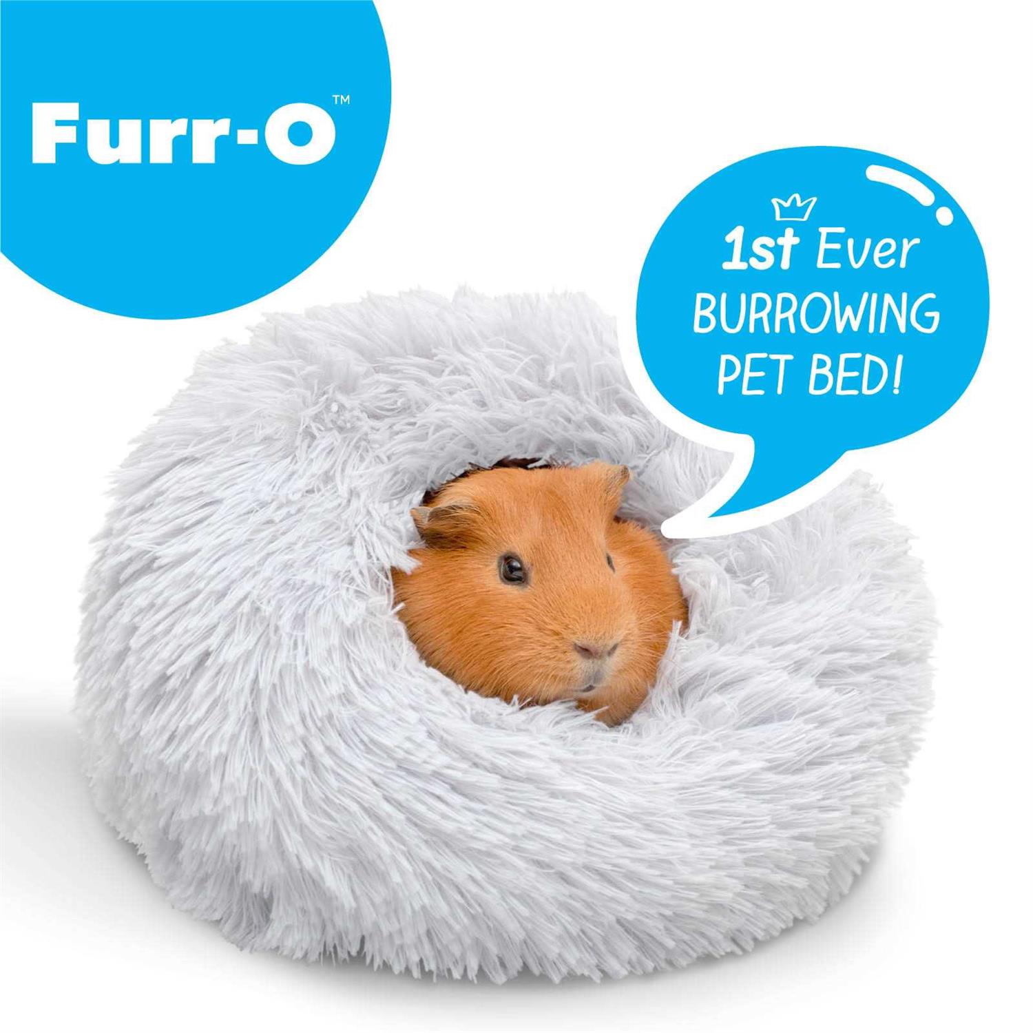 Alternative view of Paw Inspired Furr-O Burrowing Pet Bed for Guinea Pigs and Other Small Animals