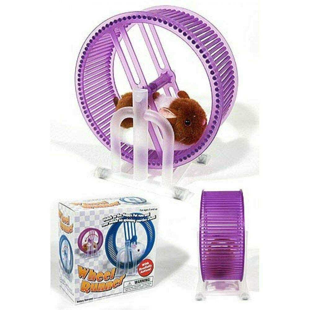 Alternative view of Abl Happy Hamster Pet With Wheel Runner Battery Operated Kid's Toy