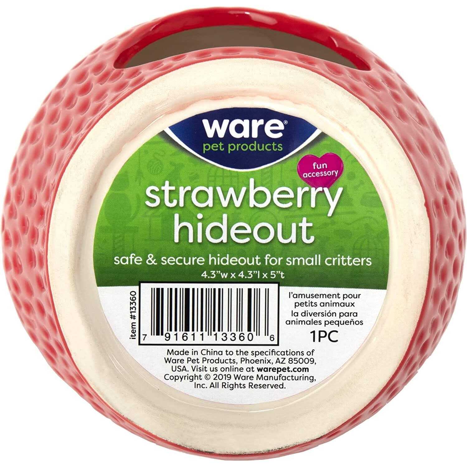 Alternative view of Ware Berry Hamster Hideout