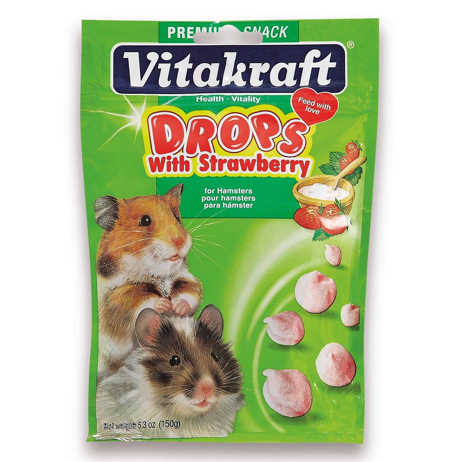 Alternative view of Vitakraft Drops with Strawberry for Hamsters