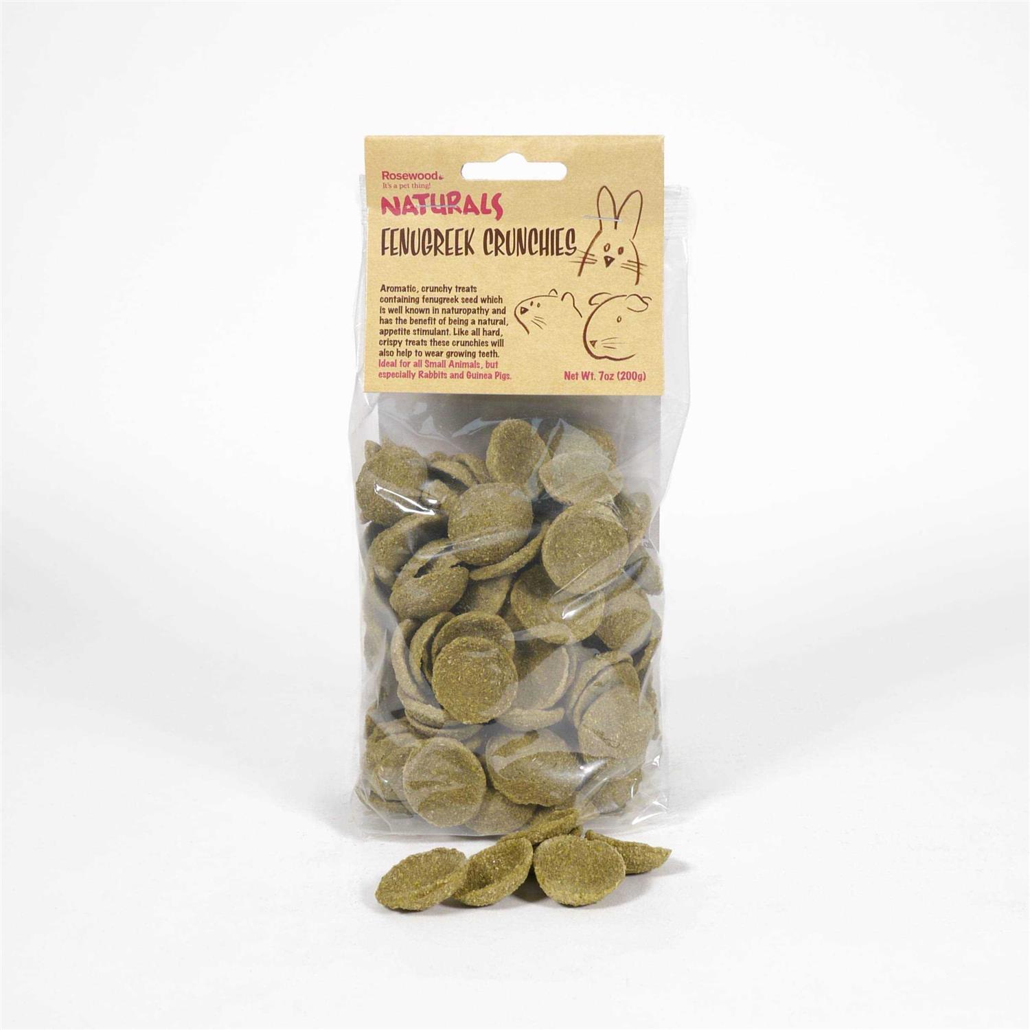 Rosewood Fenugreek Crunchies Small Animal Food