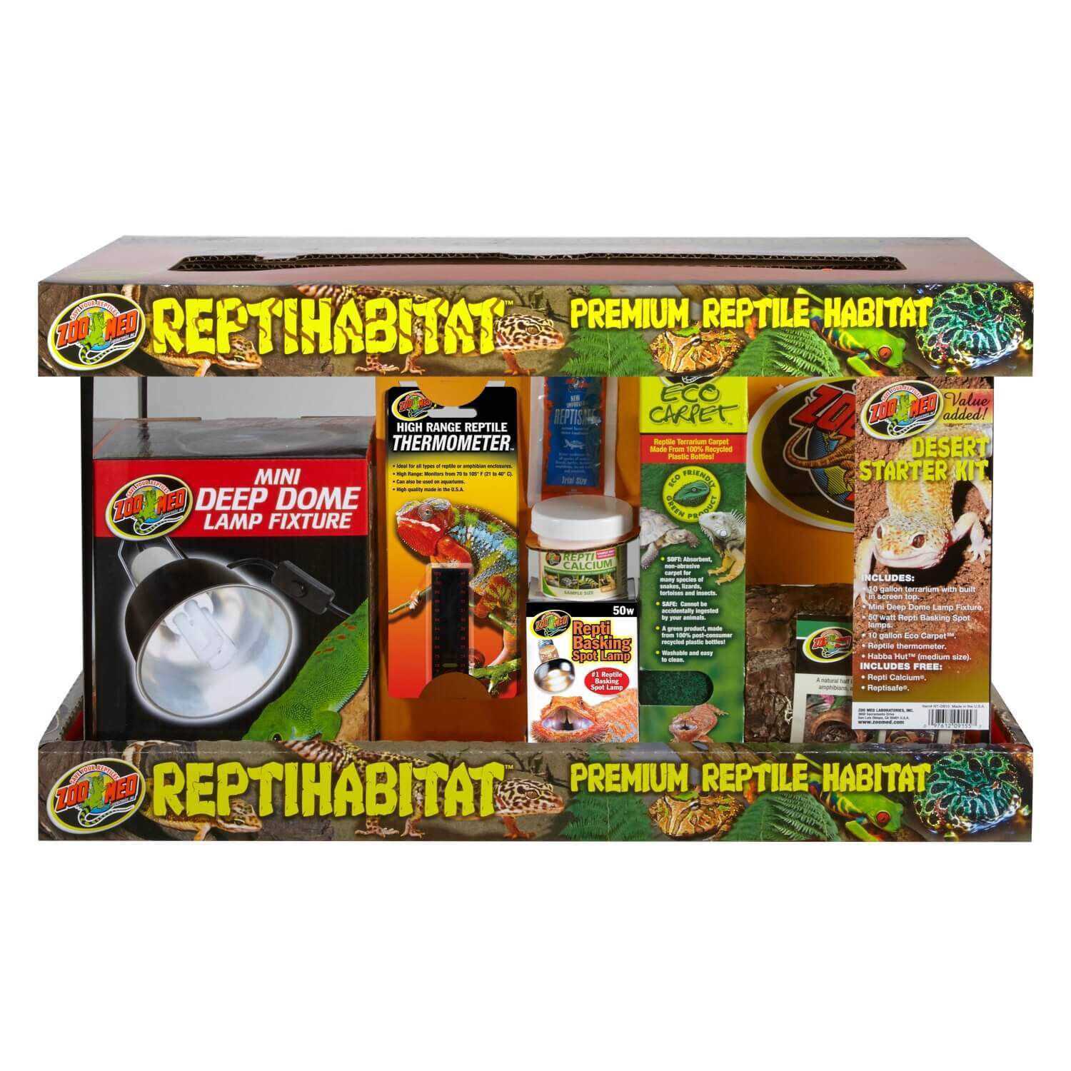 Zoo Med ReptiHabitat Desert Starter Kit