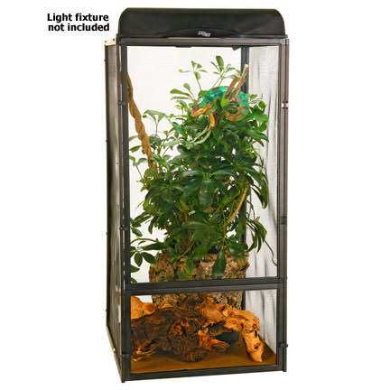 Alternative view of Zoo Med ReptiBreeze Open Air Aluminum Screen Cage