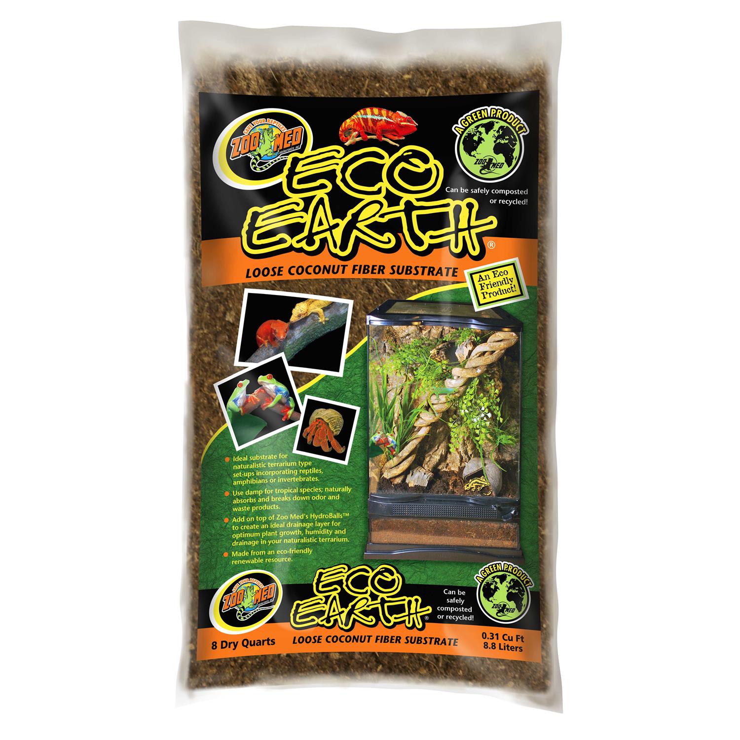 Zoo Med Eco Earth Loose Coconut Fiber Substrate
