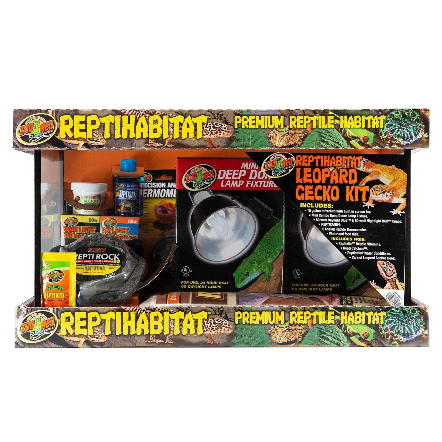 Zoo Med ReptiHabitat Leopard Gecko Kit