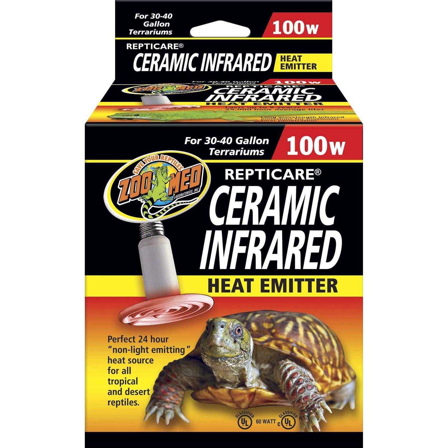 Alternative view of Zoo Med ReptiCare Ceramic Infrared Heat Emitter