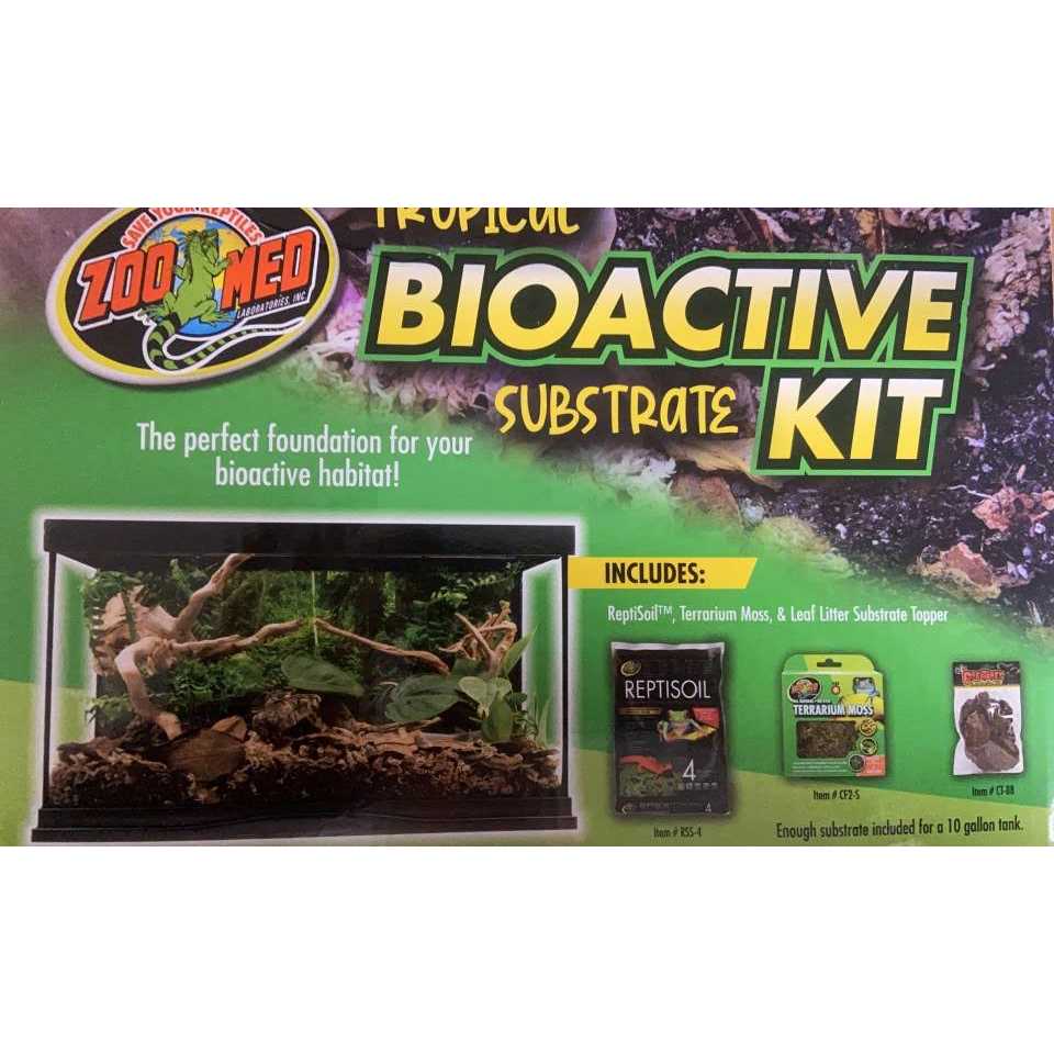 Alternative view of Zoo Med Tropical Bioactive Substrate Kit