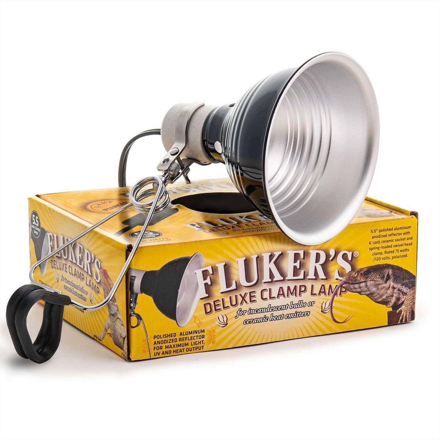 Fluker's Clamp Lamp with Switch