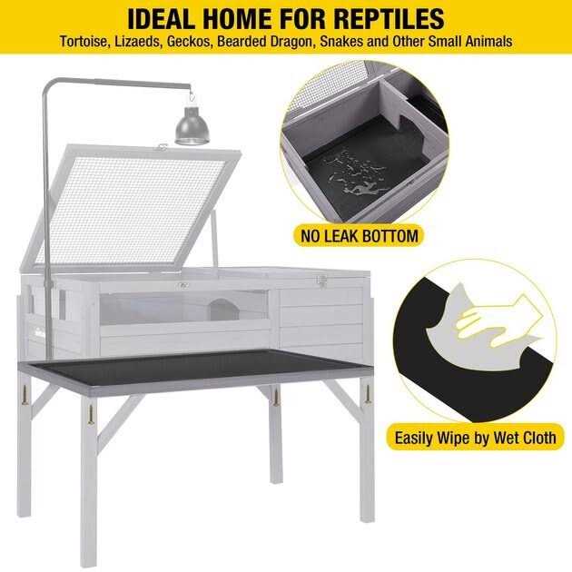Alternative view of Aivituvin AIR70 Large Turtle Indoor/Outdoor Habitat
