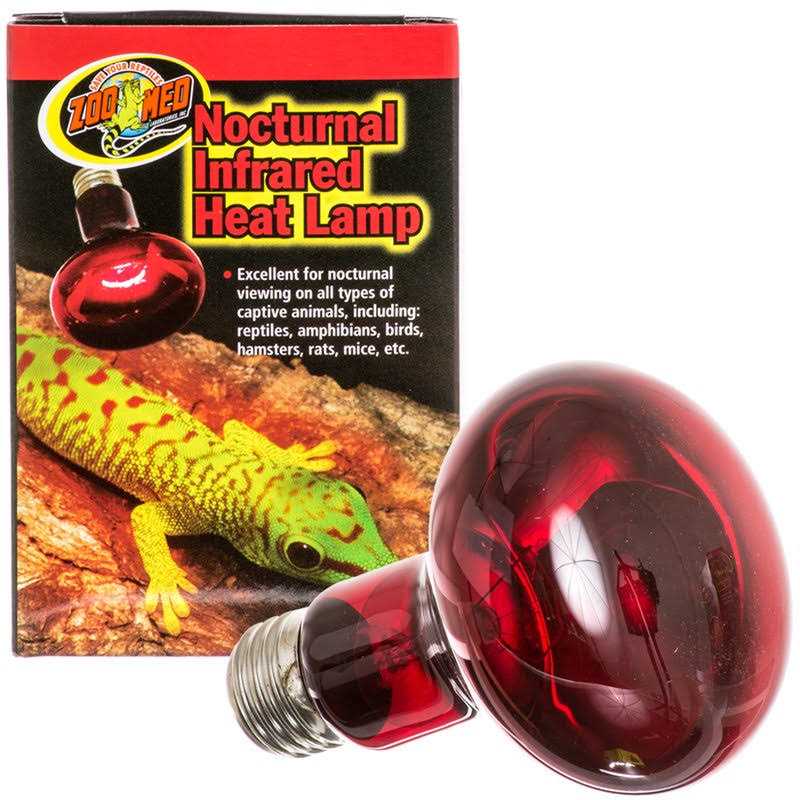 Alternative view of Zoo Med Nocturnal Infrared Heat Lamp