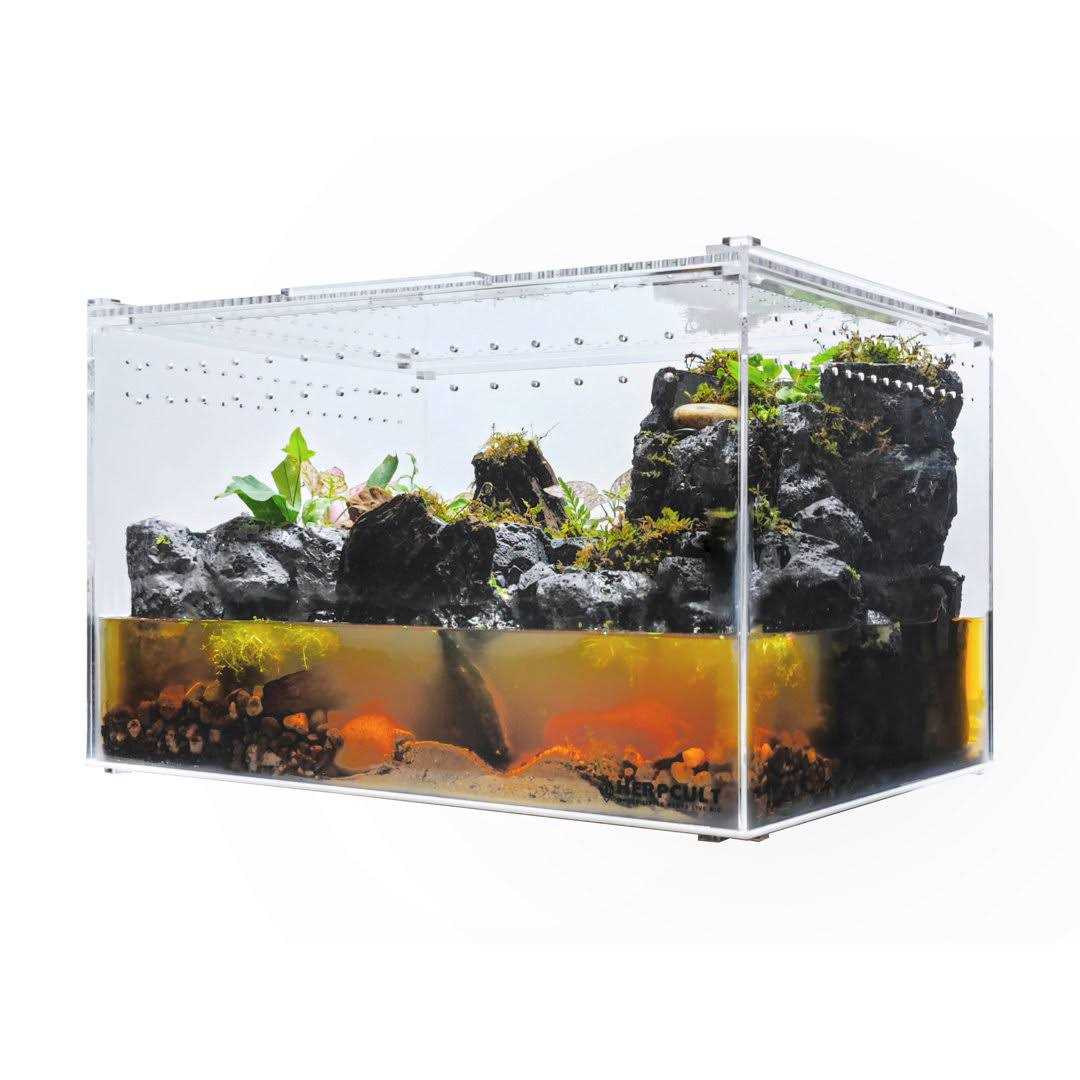 HerpCult Acrylic Clear-Top Reptile Habitat