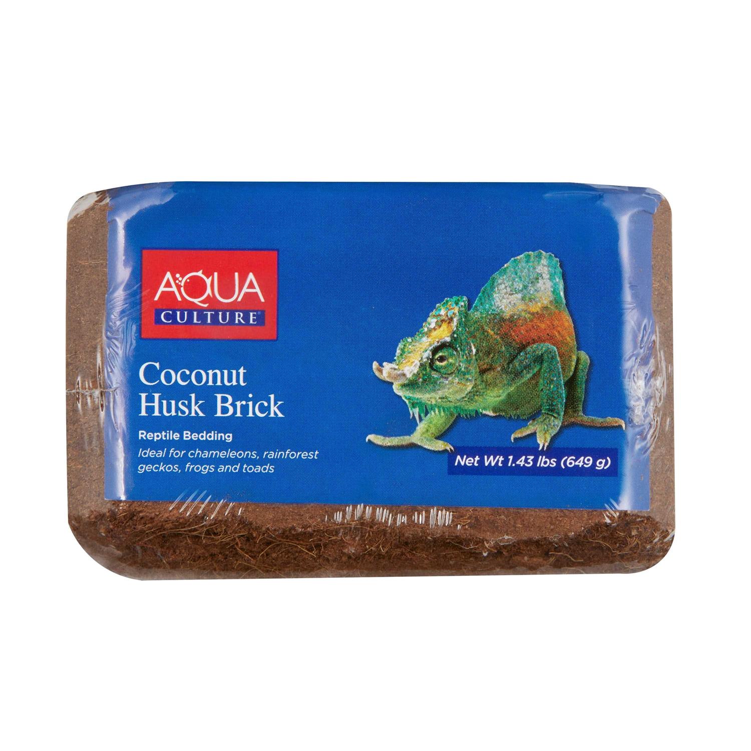 Aqua Culture Coconut Husk Brick Reptile Bedding