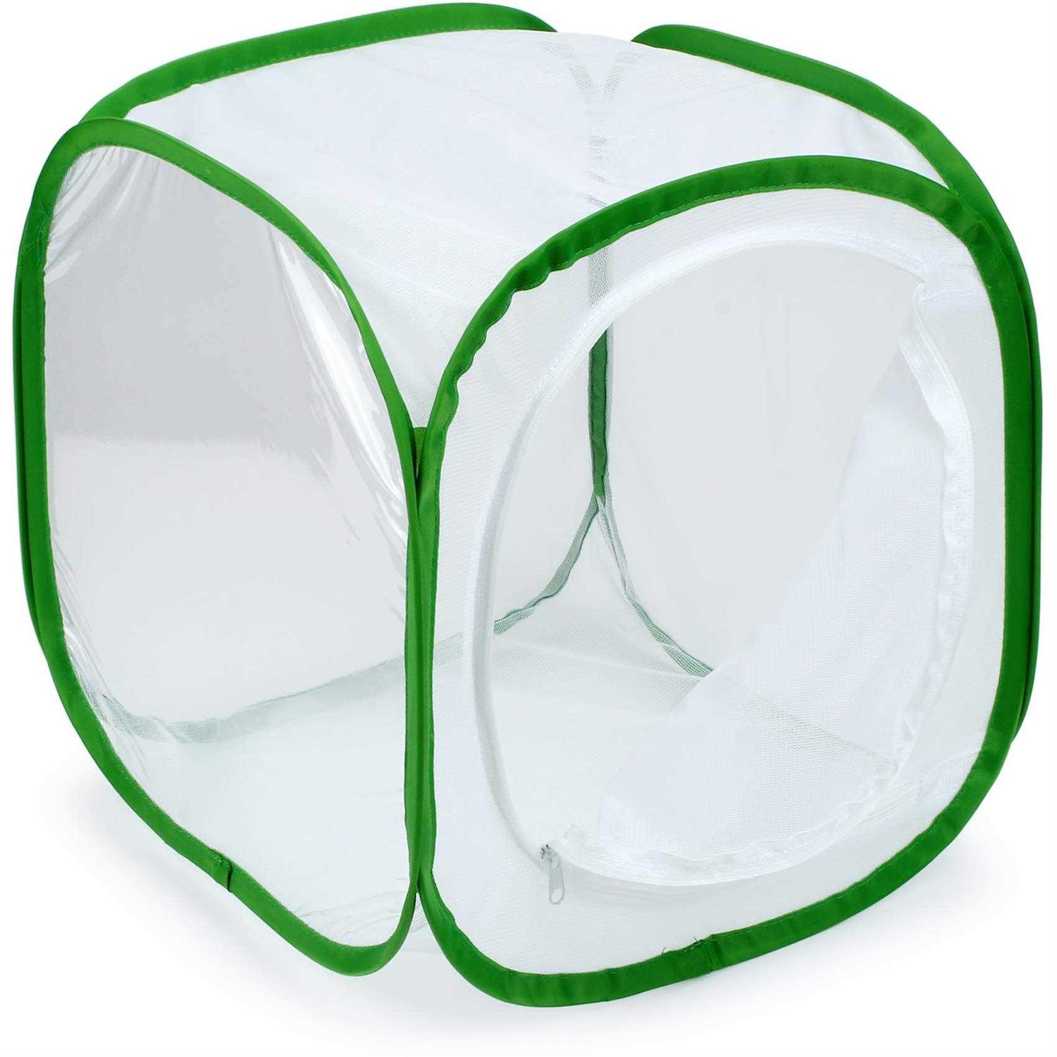 RESTCLOUD Insect and Butterfly Habitat Cage Terrarium Pop-up Tall