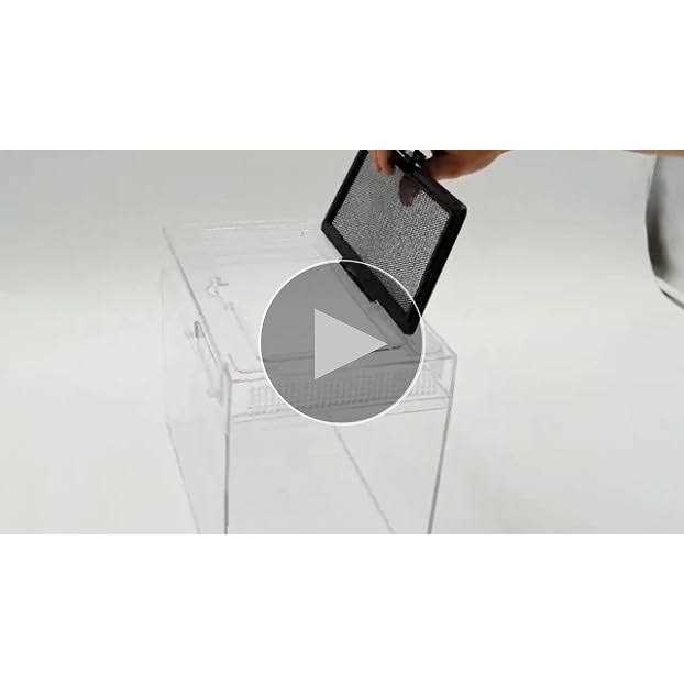Alternative view of Reptile Growth Mini Reptile Terrarium Reptile Tank with Full View Visually Appealing,for Insect,Fish,Tarantula,Hermit crab,Jumping