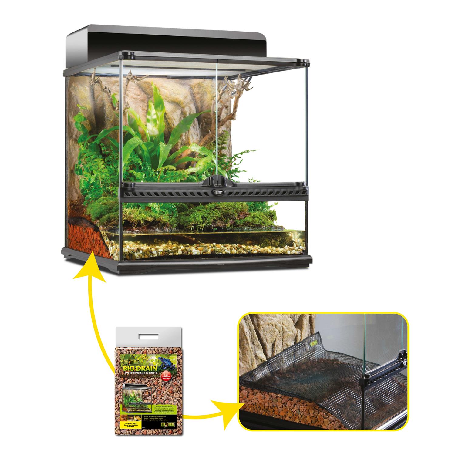 Alternative view of Exo Terra BioDrain Terrarium Draining Substrate