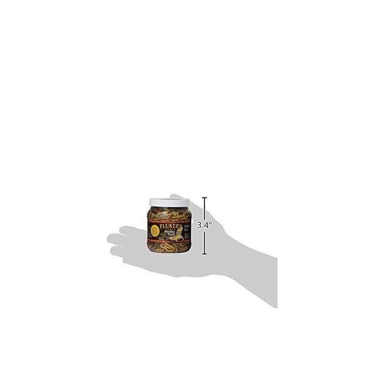 Alternative view of Flukers Bearded Dragon Medley Treat
