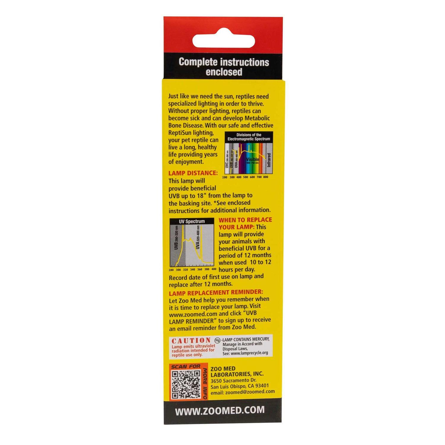 Alternative view of Zoo Med ReptiSun 10.0 UVB Compact Fluorescent