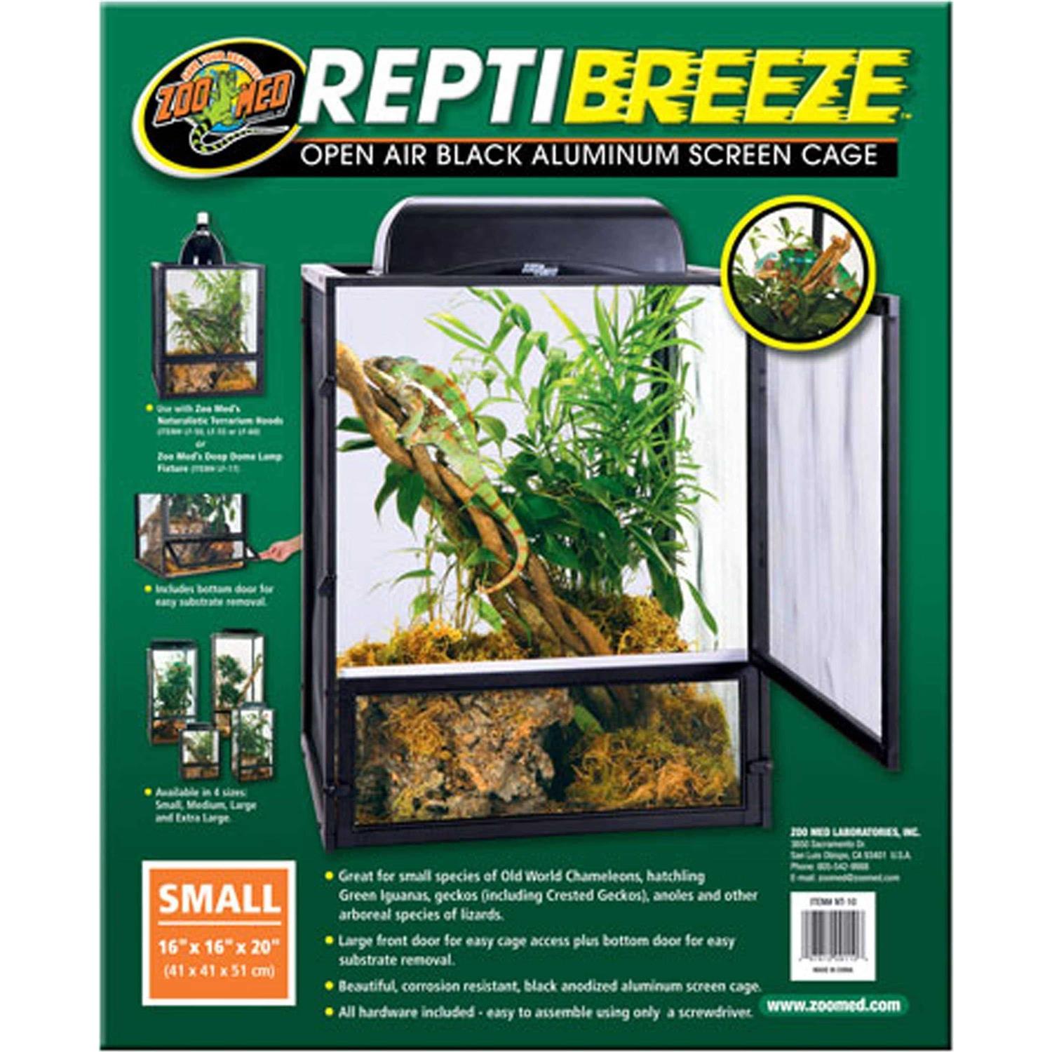 Zoo Med ReptiBreeze Open Air Aluminum Screen Cage