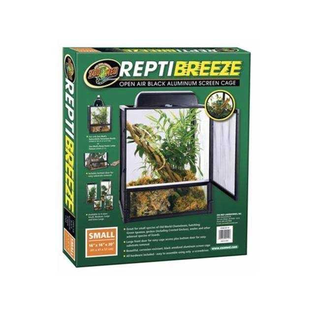 Alternative view of Zoo Med ReptiBreeze Open Air Aluminum Screen Cage