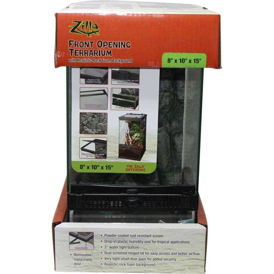 Zilla Front Terrarium