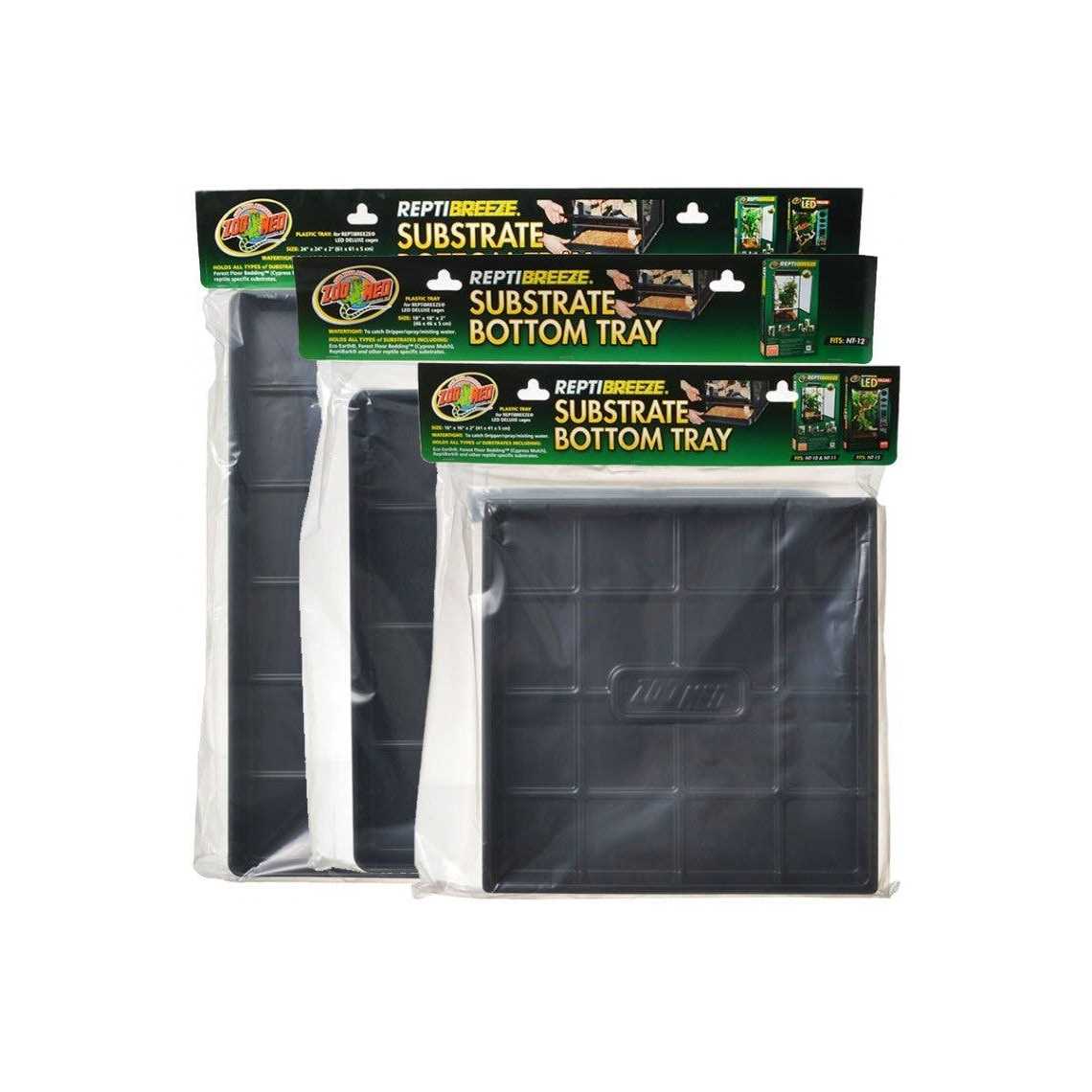 Alternative view of Zoo Med ReptiBreeze Substrate Bottom Tray
