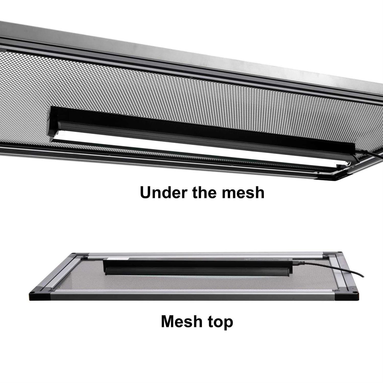 Alternative view of Giangarden T5 HO UVB Lighting Combo Kit, Reptile Light Fixture with UVB 10.0 Fluorescent Tube Ideal for tropical and deserts