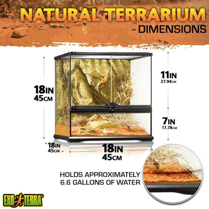 Alternative view of Exo Terra Glass Terrarium