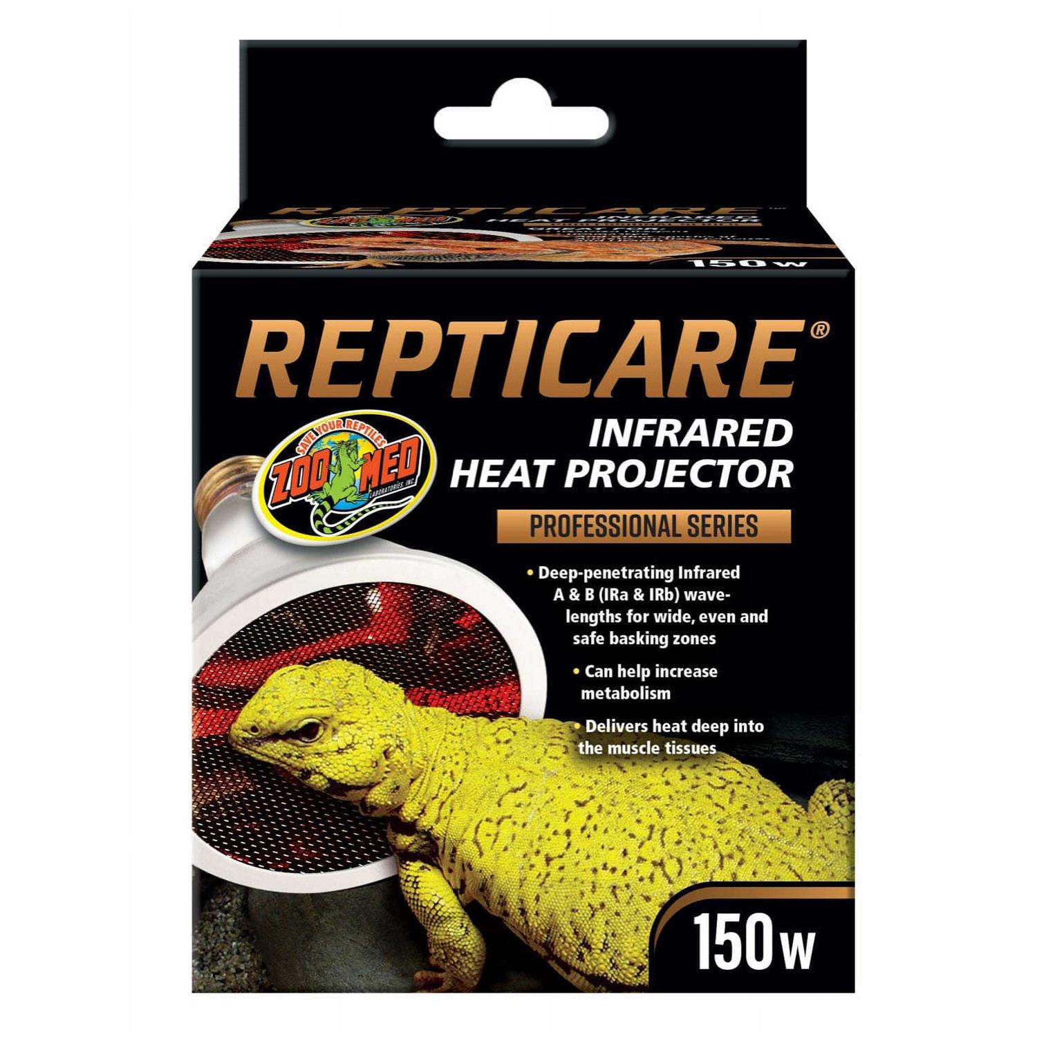 Alternative view of Zoo Med ReptiCare Infrared Heat Projector